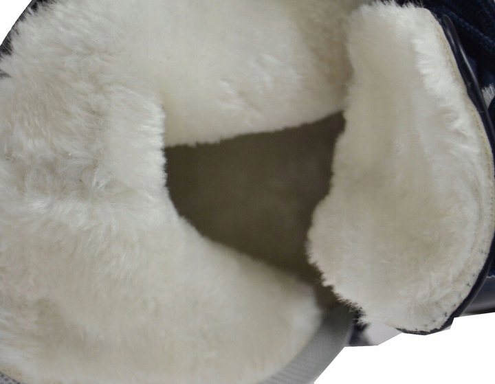 Kids Lustrzane Trzewiki Botki Ociepl Czerwonym r27 Materiał skóra ekologiczna