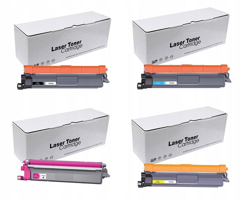 4X Toner do Brother TN248 XL DCP-L3560CDW L3555CDW MFC-L8340