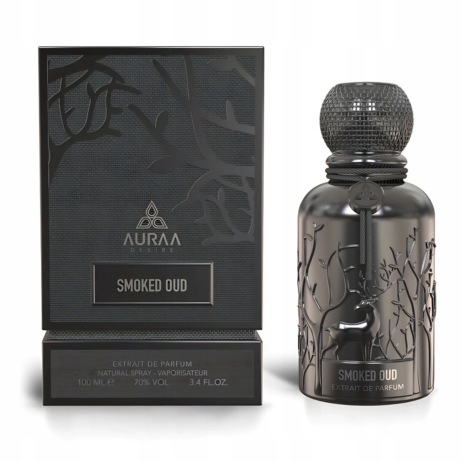 Auraa Desire Smoked Oud – Intenzivní Parfémový Extrakt Unisex 100 ML