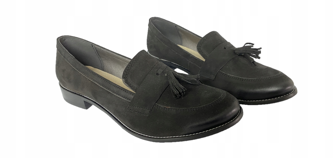 

87 Uniwersał eleganckie mokasyny frędzle s. nat.