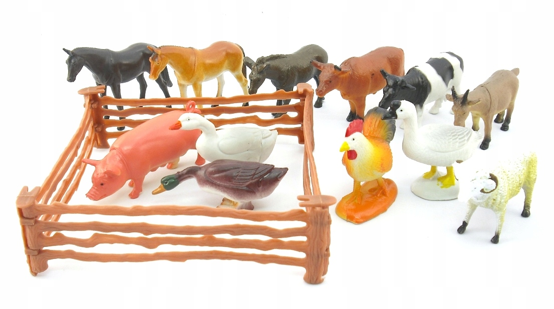 

A534 Zestaw zwierząt domowych, zwierzęta figurki