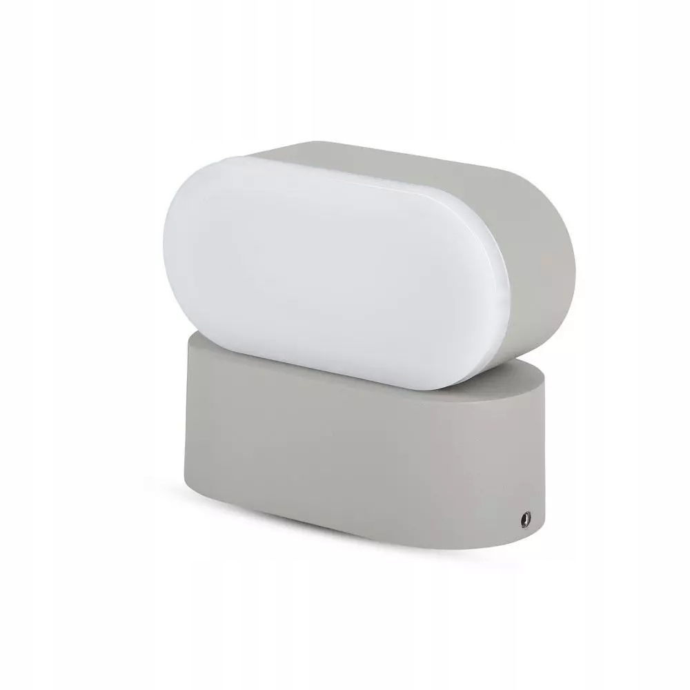 Venkovní nástěnné zahradní Led svítidlo šedé otočné 4000K IP65 V-tac