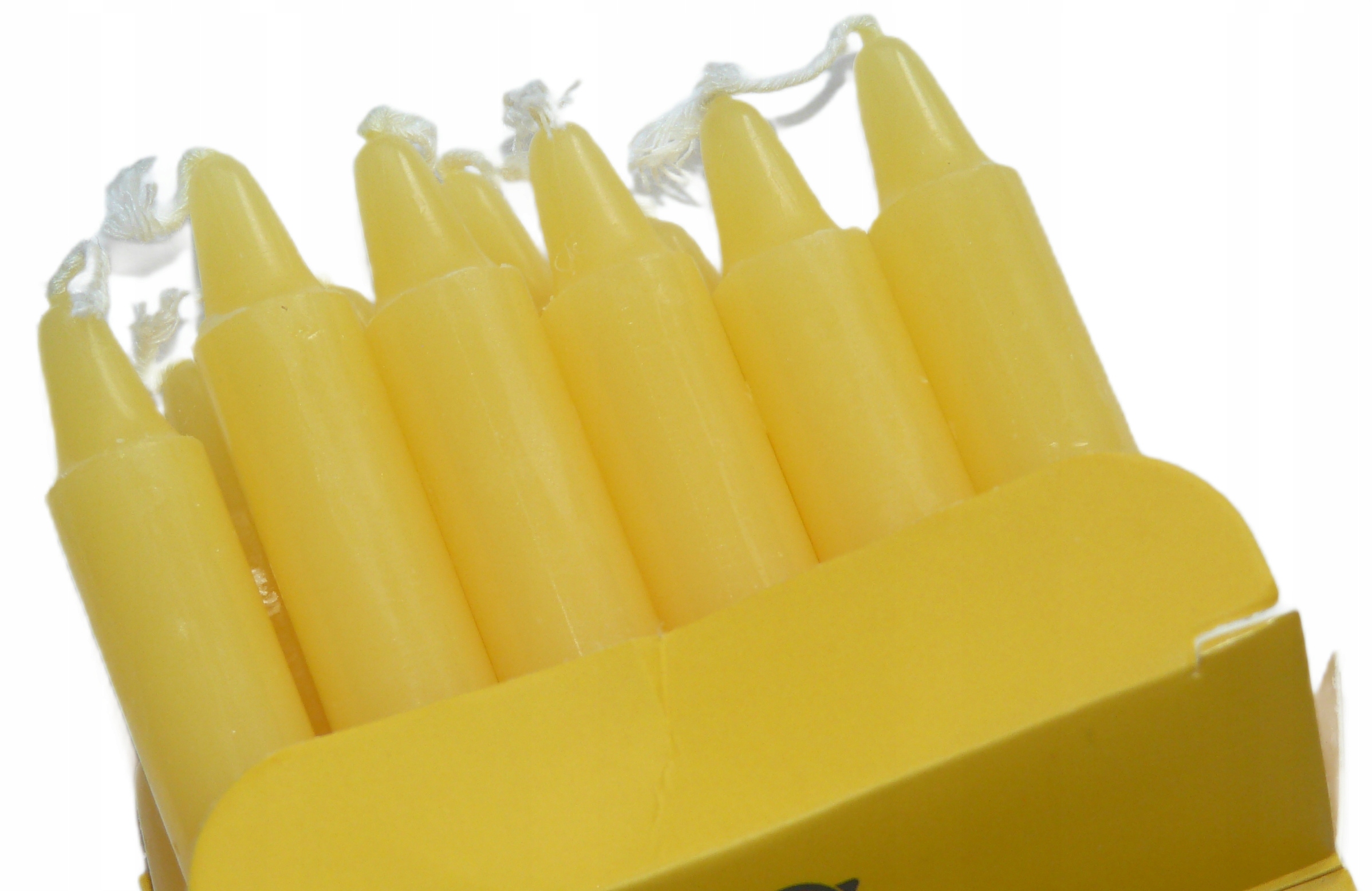 SOJOWA ŻÓŁTA ŚWIECA MANIFEST 1 SZT., 7 CZAKR - CZAKRA SPLOTU SŁONECZNEGO Marka inna