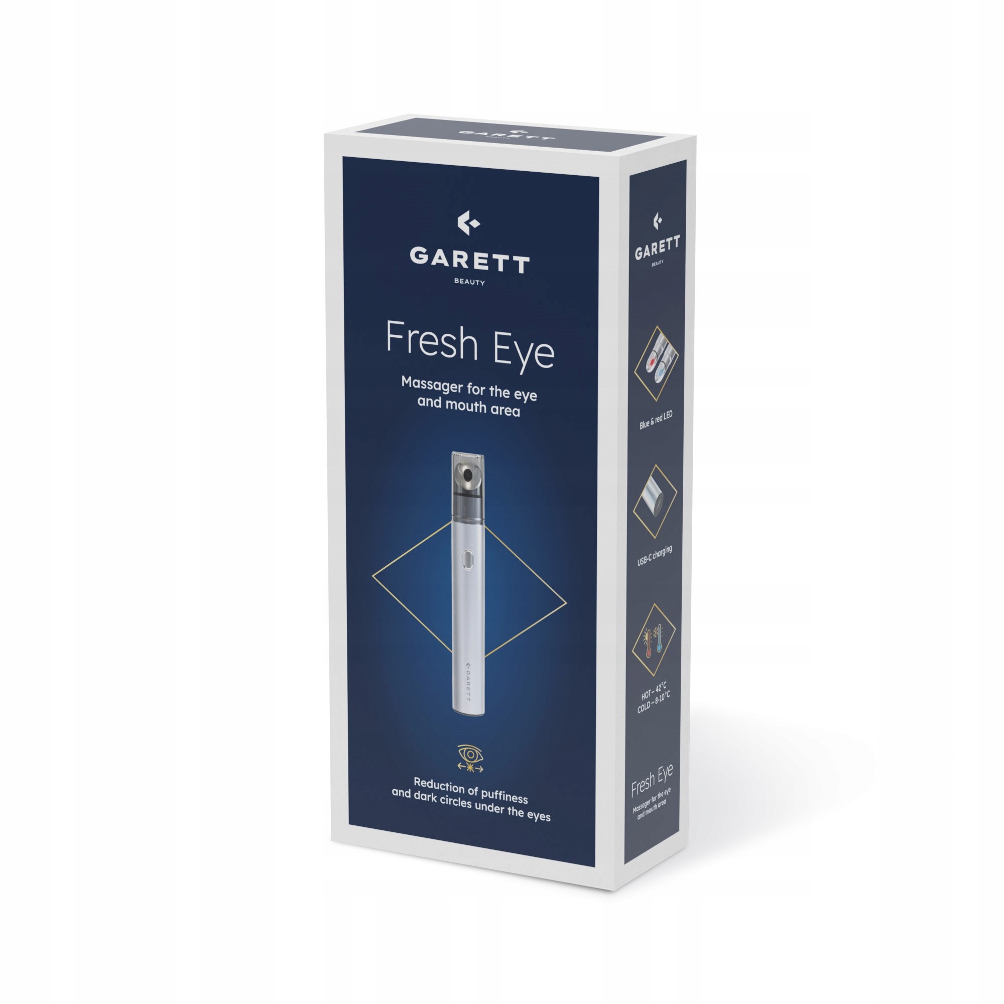 Garett Beauty Fresh Eye masážní přístroj na oblast očí a rtů
