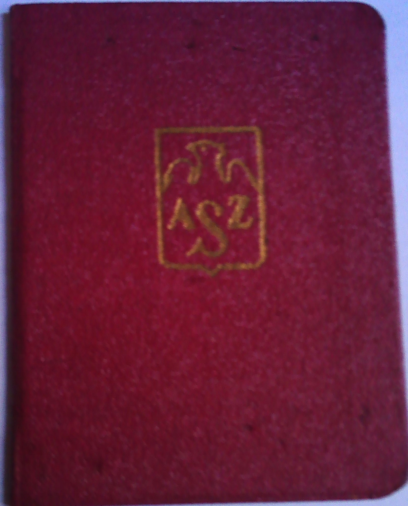 Legitymacja do odznaki AZS 50 lat