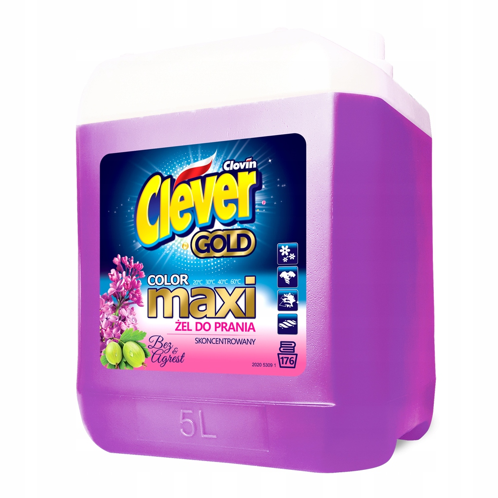 

Clever Gold Color Maxi żel do prania 5300 g