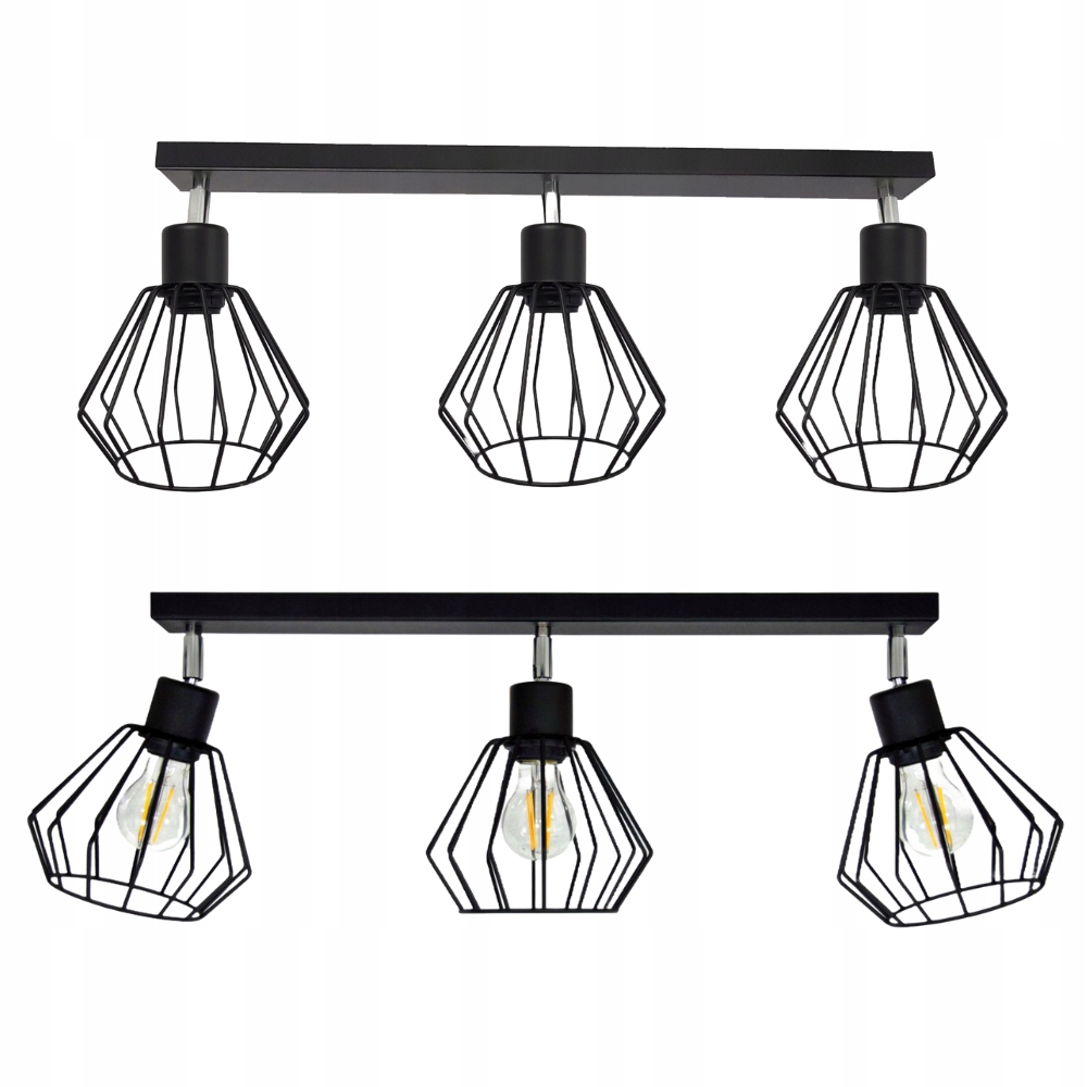 Lampa Sufitowa Wisząca Do Sufitu Pokoju Plafon Loft Brylant Dut Żyrandol