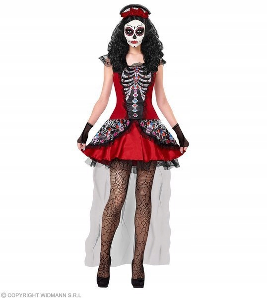 Kostým Dia De Los Muertos Halloween L