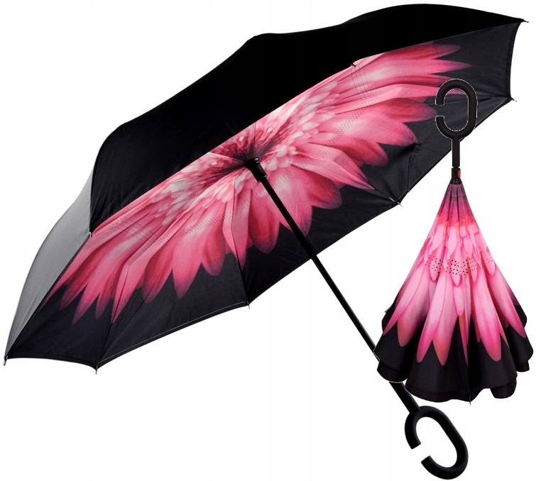 

Mocny Duży Parasol odwrócony niekapiący parasolka