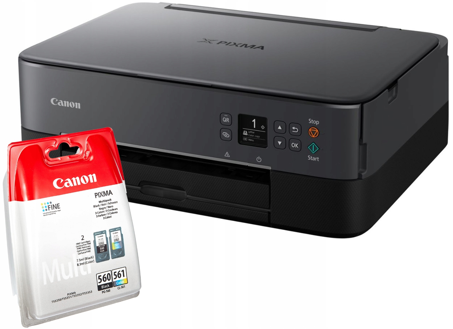 Многофункциональный струйный принтер (цветной) Canon Pixma TS5350