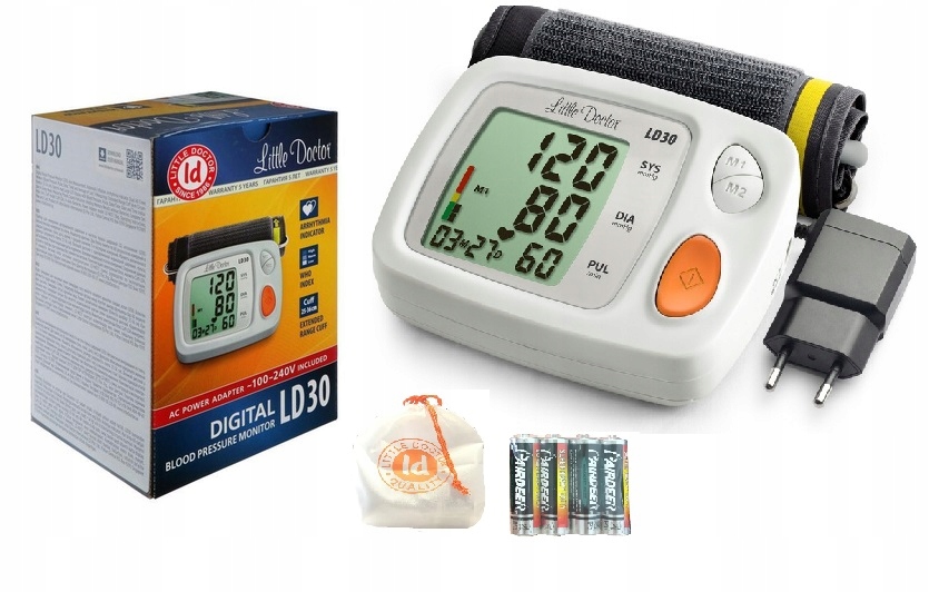 Ciśnieniomierz elektroniczny Little Doctor LD30 na ramię+zasilacz