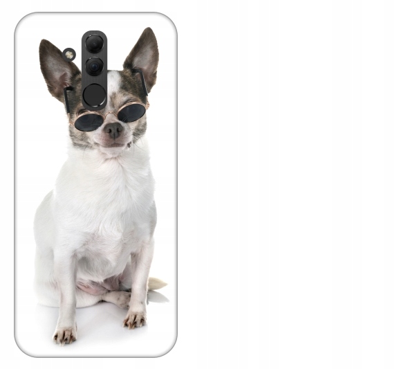 

Etui pokrowiec Huawei Mate 20 Lite Pies chihuahua
