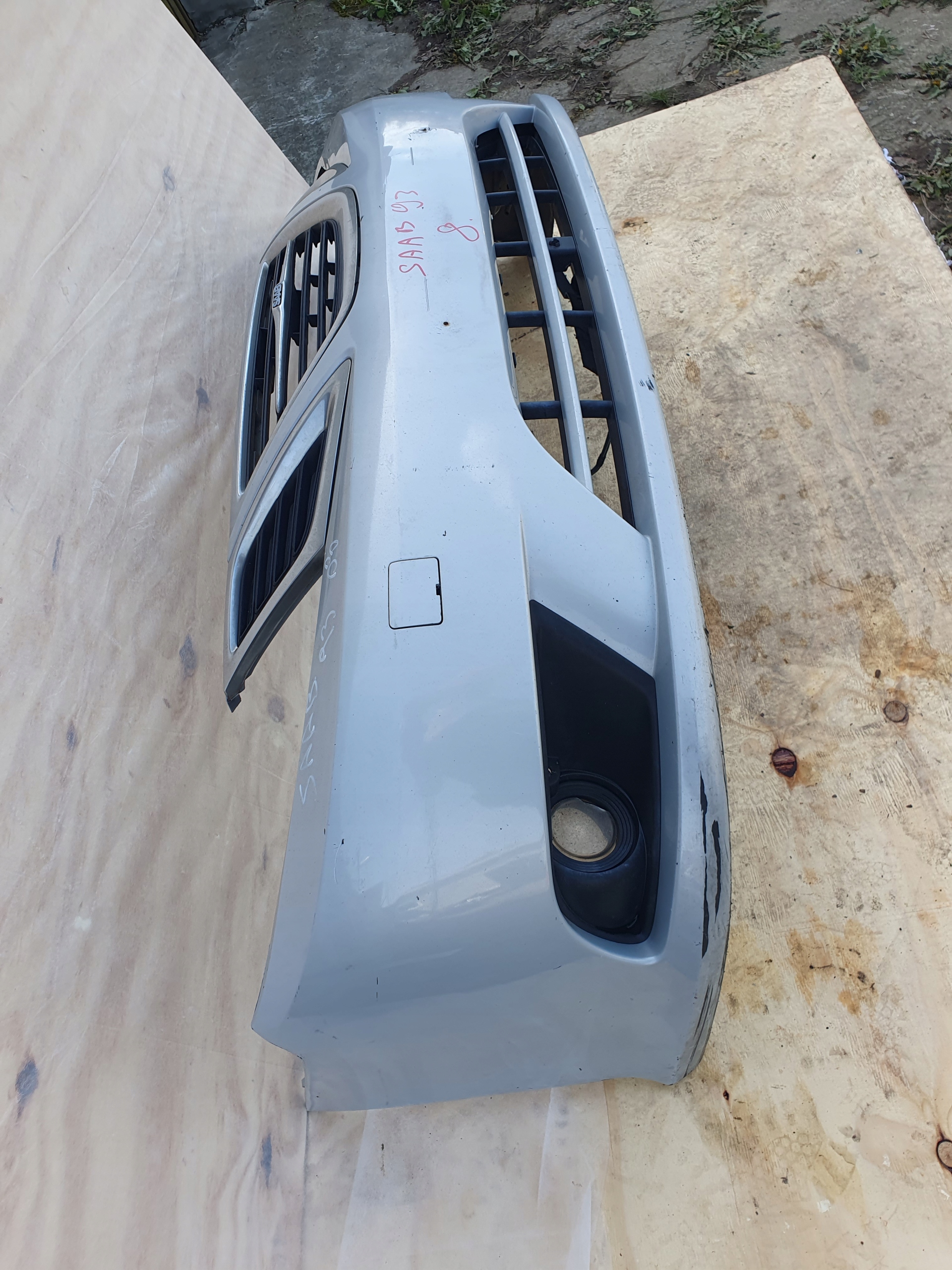 Saab 93 9-3 Lift 07- front bumper front