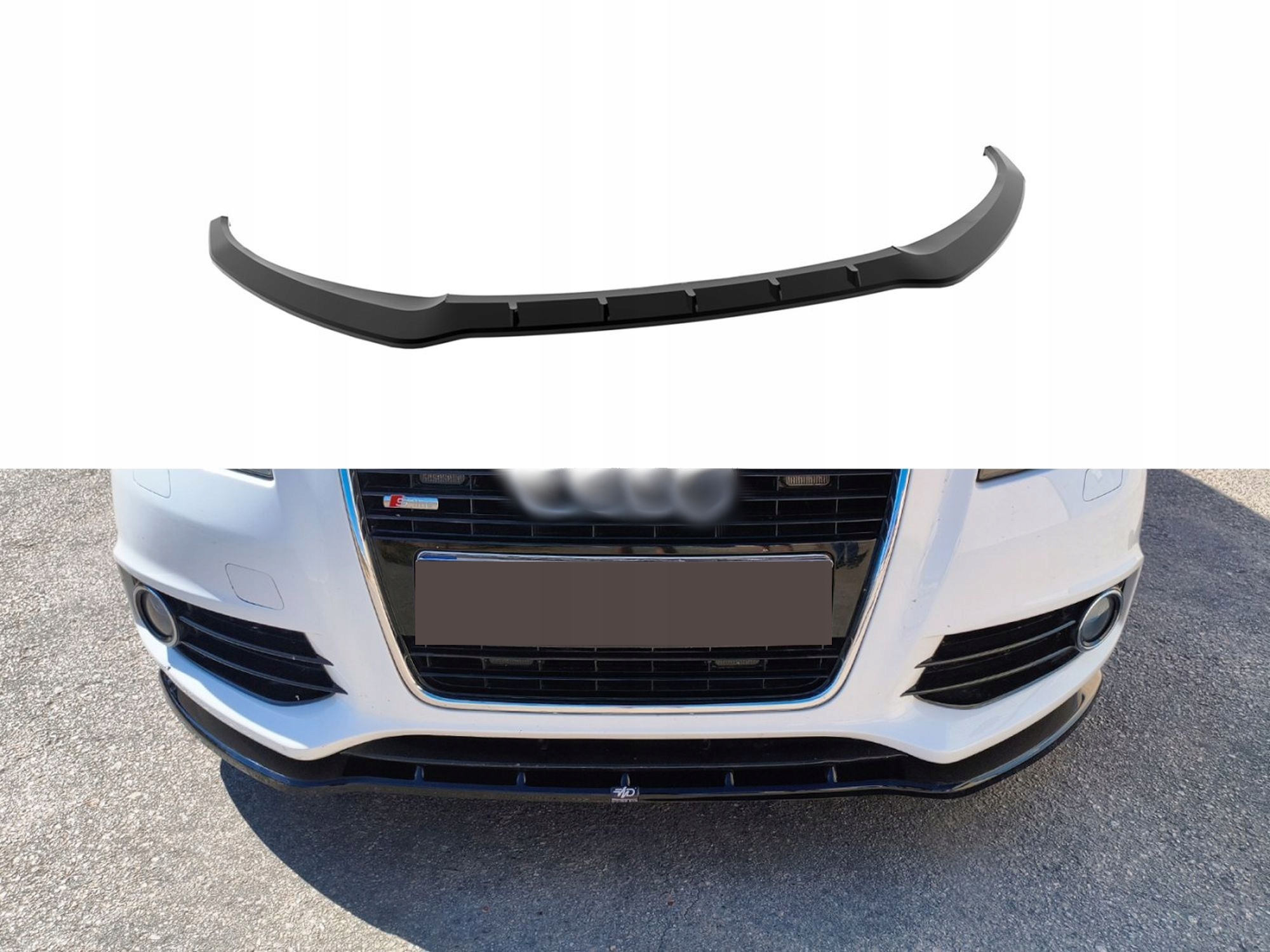 Nástavec předního nárazníku hokejový difuzér pro Audi A3 II 8P 2008-2012 Hb