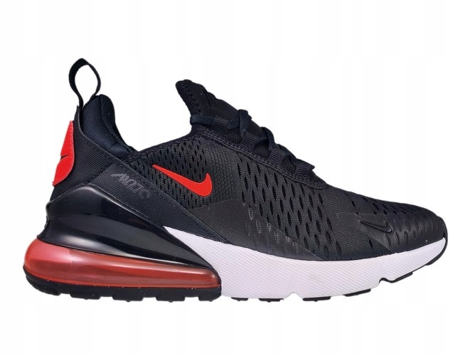 Buty Młodzieżowe Nike Air Max 270 'Black Light Crimson' FB8037-001 r. 38,5