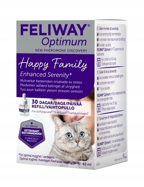 Levně Feromony Feliway Optimum Refill, 48 ML