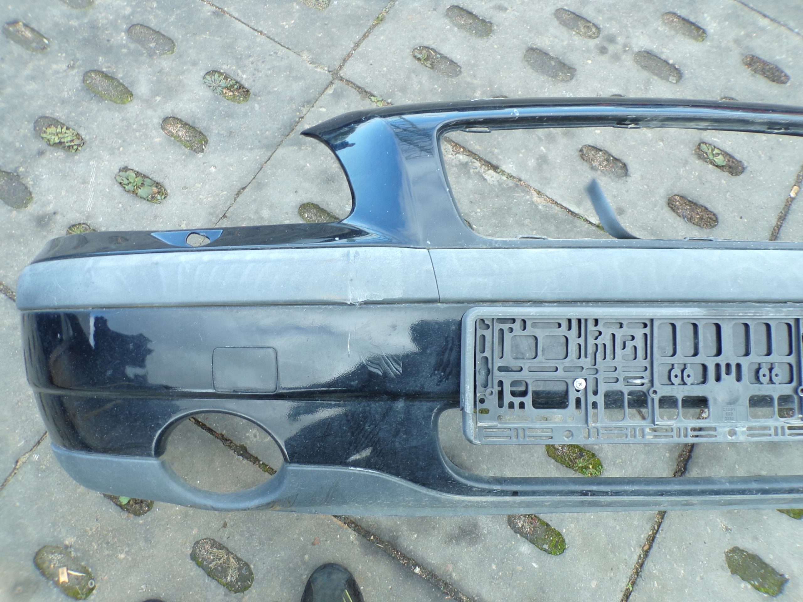 front bumper front VOLVO S60 1 and WERSJA ZE SPRYSKIWACZAMI