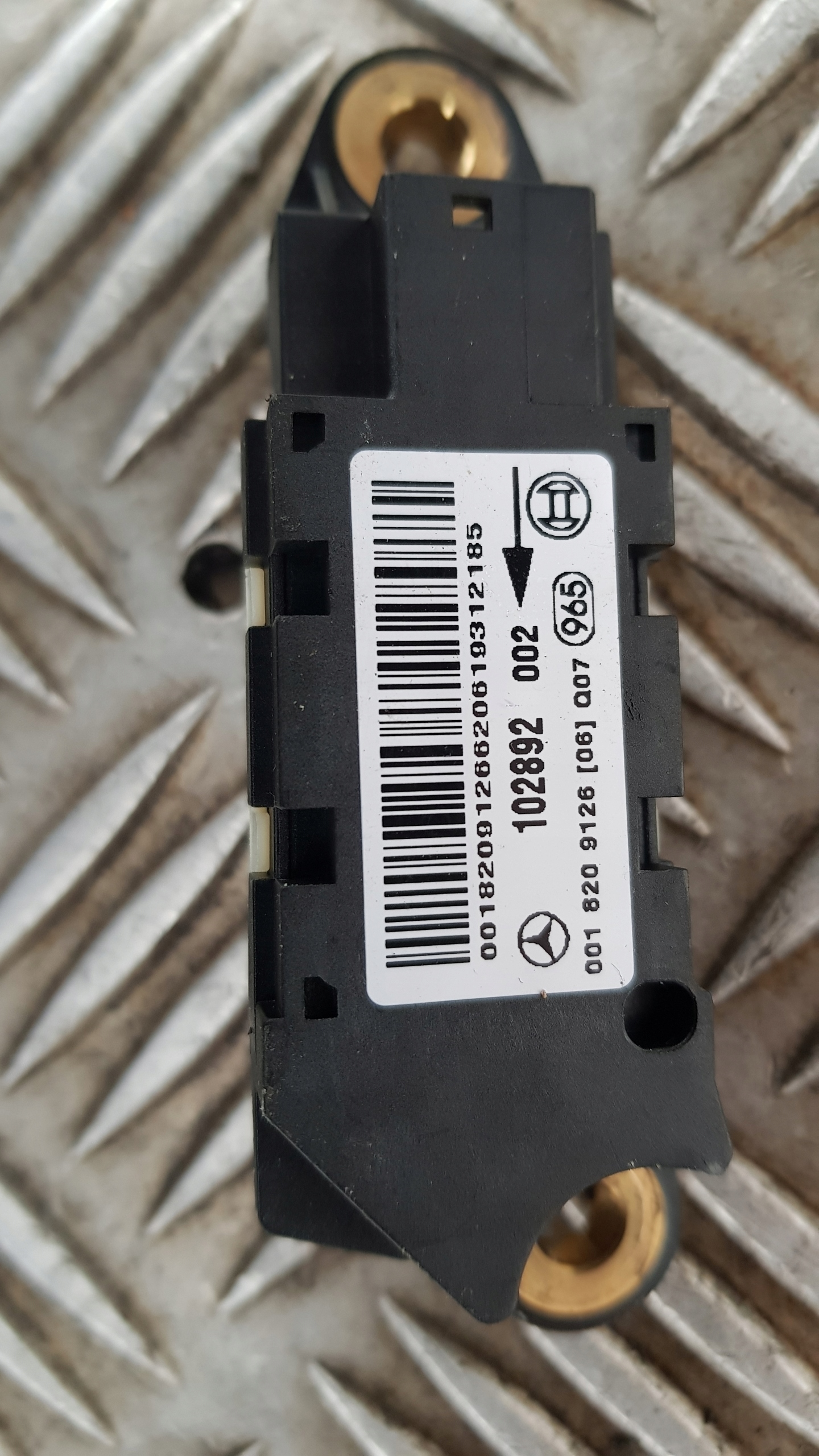 MERCEDES W203 Crashsensor Drucksensor 0018209126