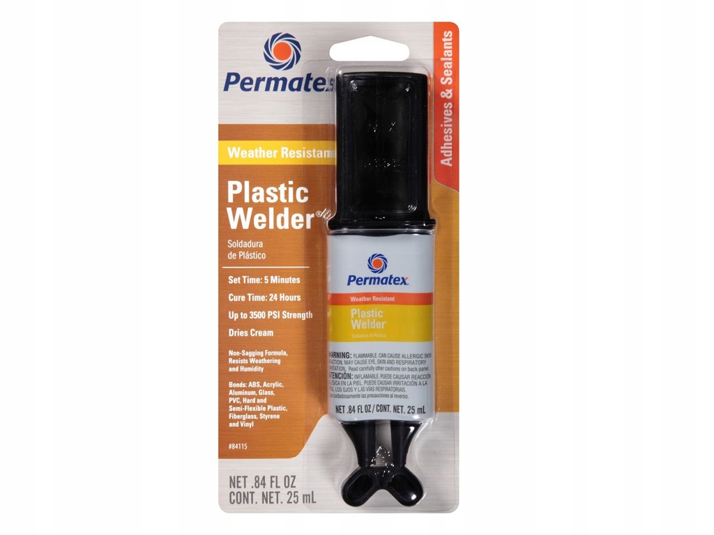 

Permatex Klej do Spawania Plastiku 5Min. 25ml