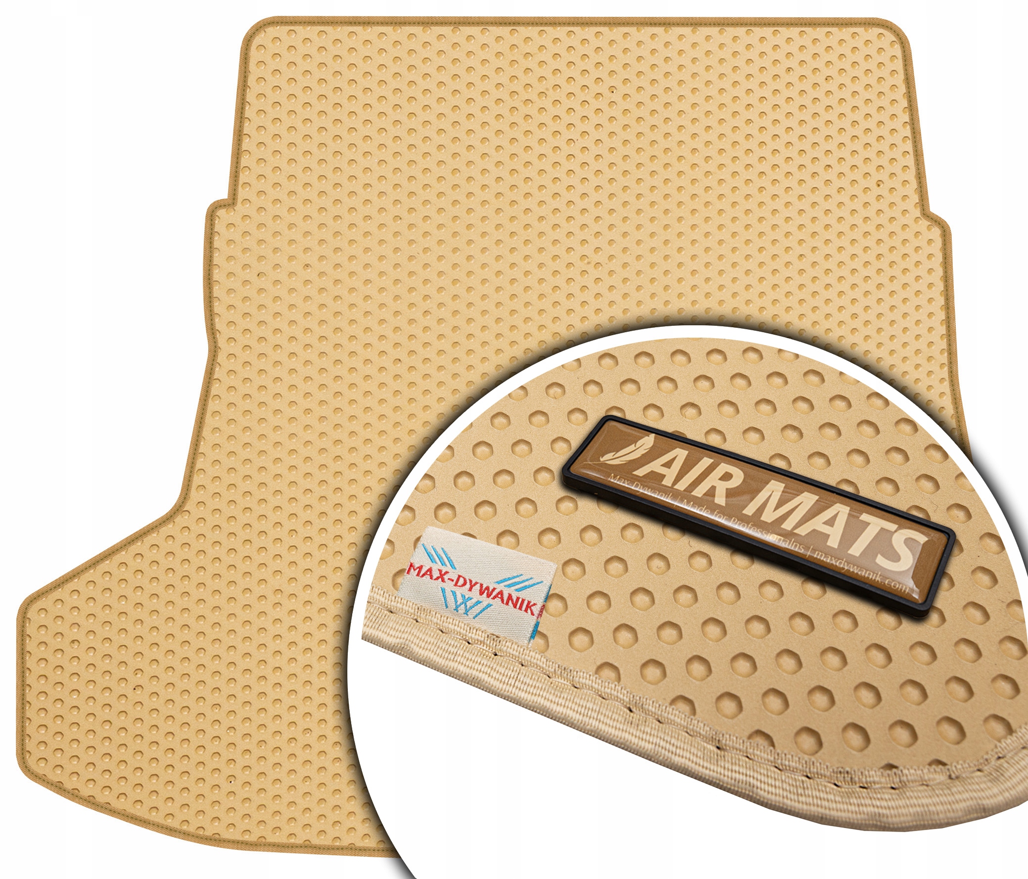 Mercedes S-Class W222 Sedan 2013-2020 Béžová rohož do kufru Eva Air Mats