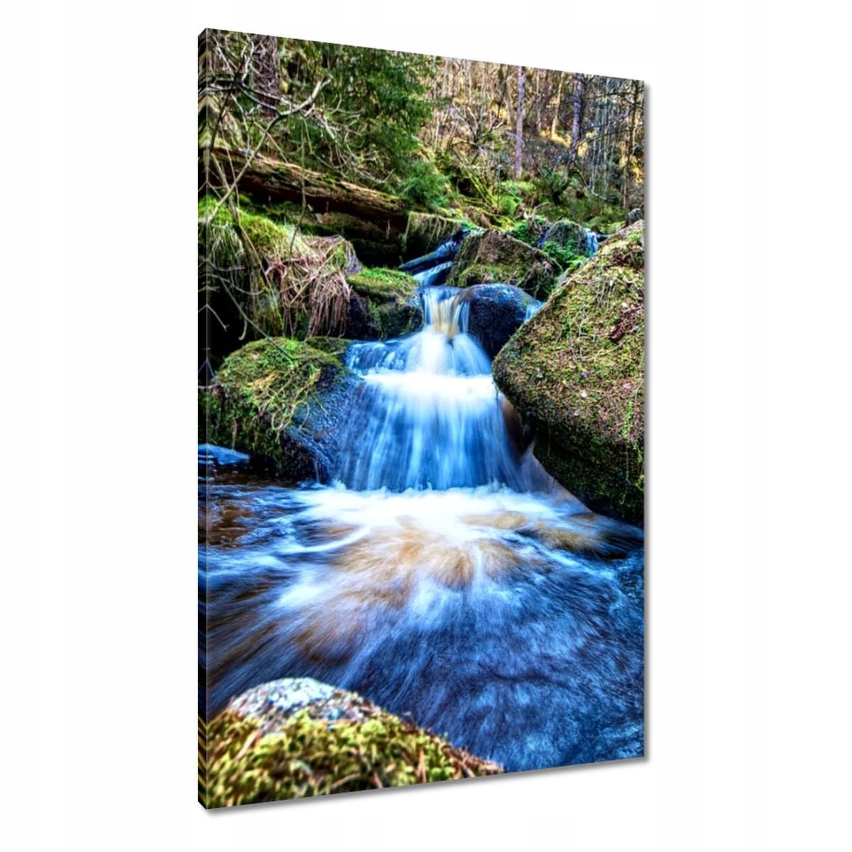 Obrazy 60x90 Modrá kaskáda