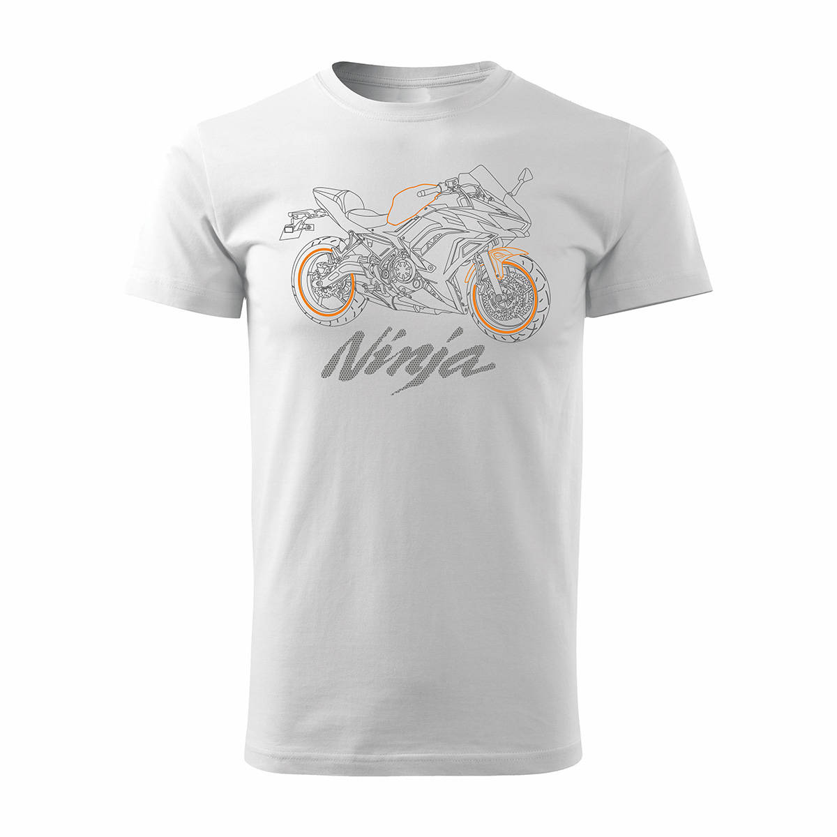 

Koszulka z motocyklem na motor Kawasaki Ninja 650