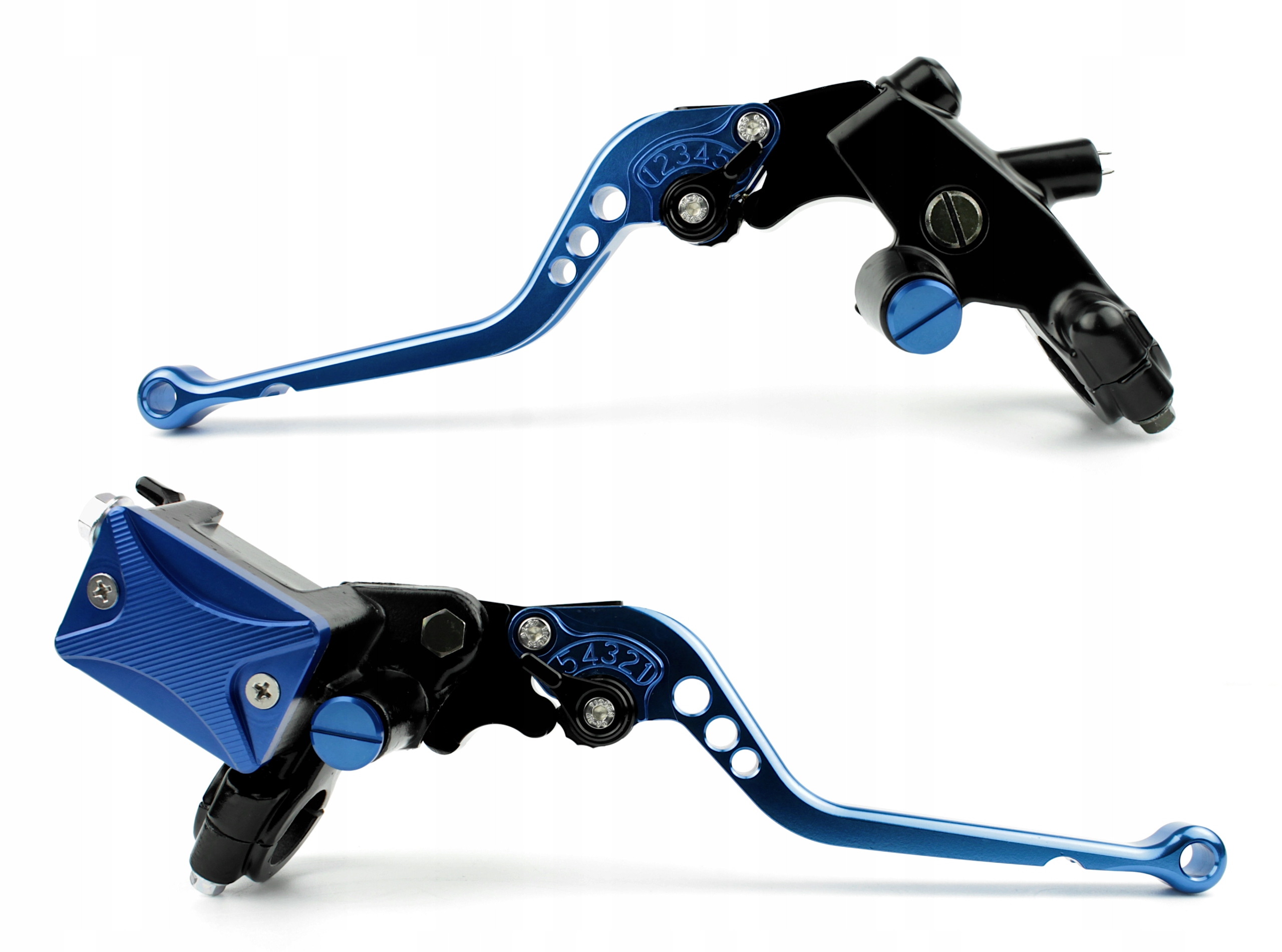 DZWIGNIA POMPA HAMULCA SPRZEGLA KLAMKI NIEBIESKIE