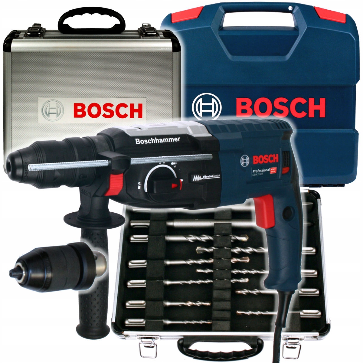 

Młotowiertarka Gbh 2-28 F Bosch Osprzęt