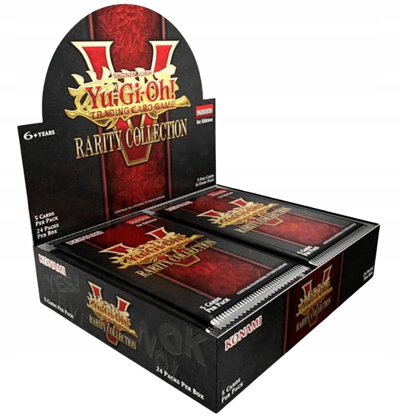 Konami Yu-Gi-Oh! TCG: Rarity Collection V Booster Display (24 saszetek)