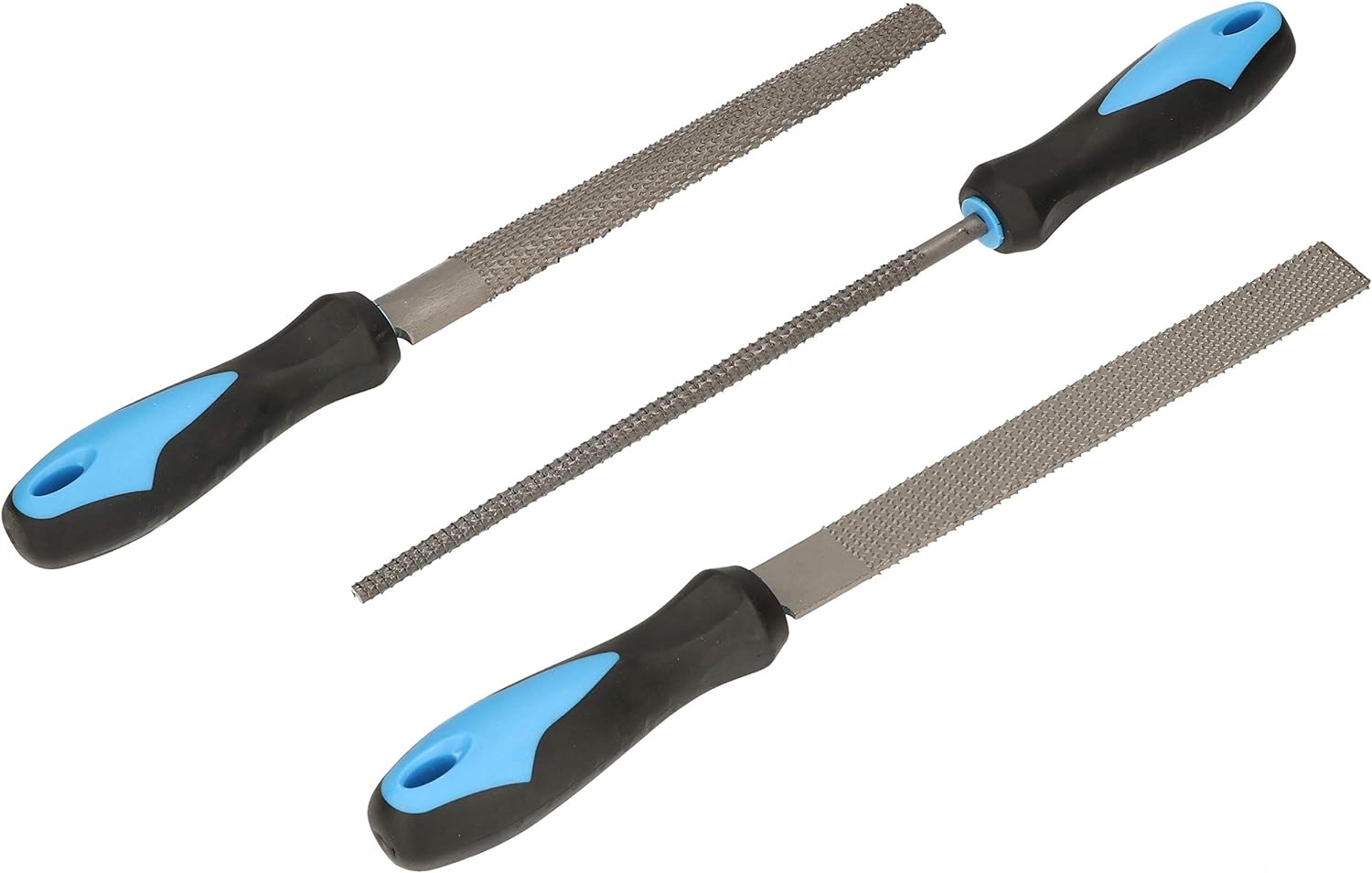 ZESTAW PILNIKÓW ŚLUSARSKICH DO PRAC STOLARSKICH DREWNA 3 SZTUKI 30CM Marka Kotarbau