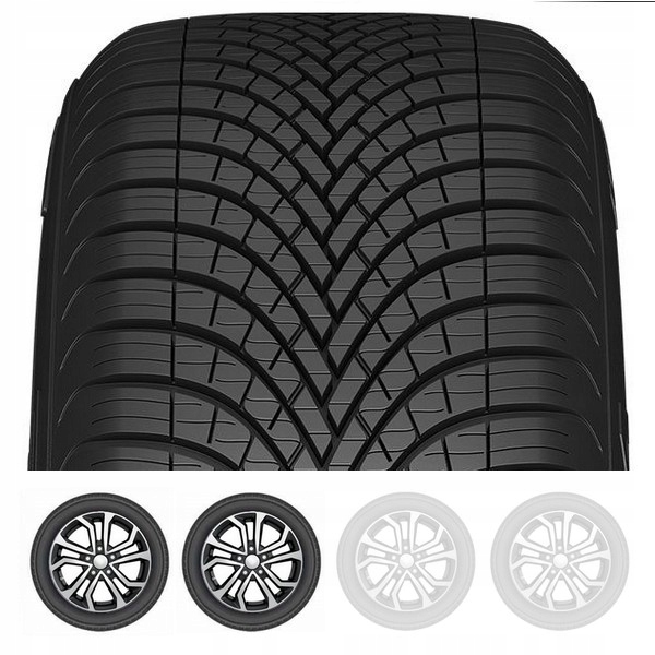 2x всесезонные шины 165 / 70R14 Debica Navigator 3