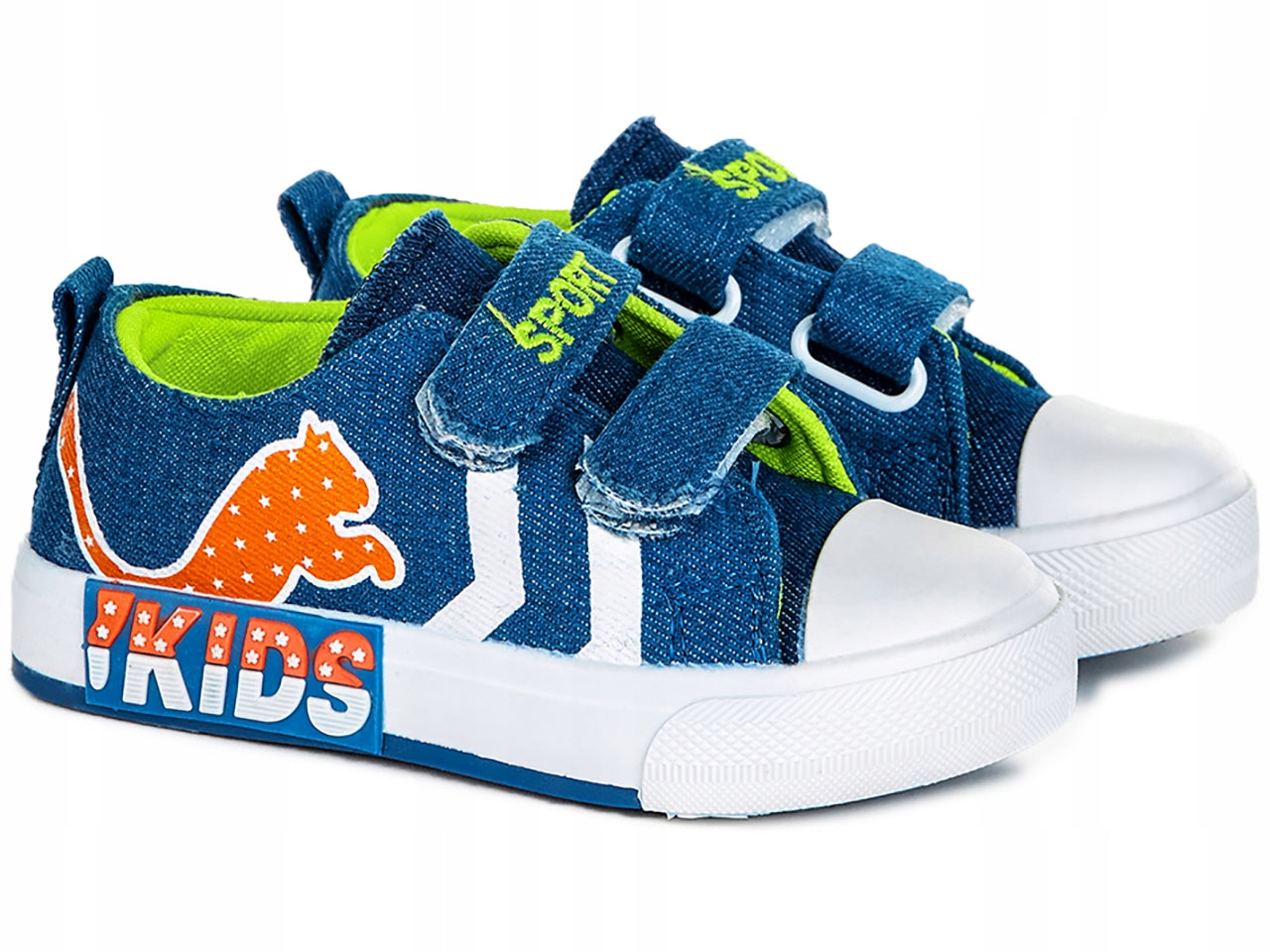 

Buty Trampki Tenisówki Dla Dzieci Na Rzepy New 28