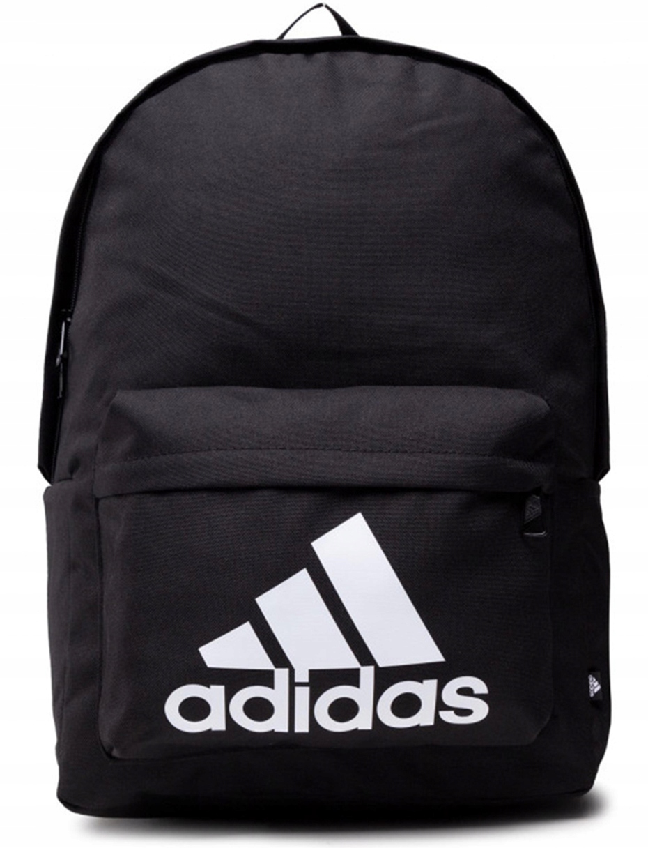 Adidas plecak szkolny z kieszonkami do szkoły czarny Classic Bos HG0349