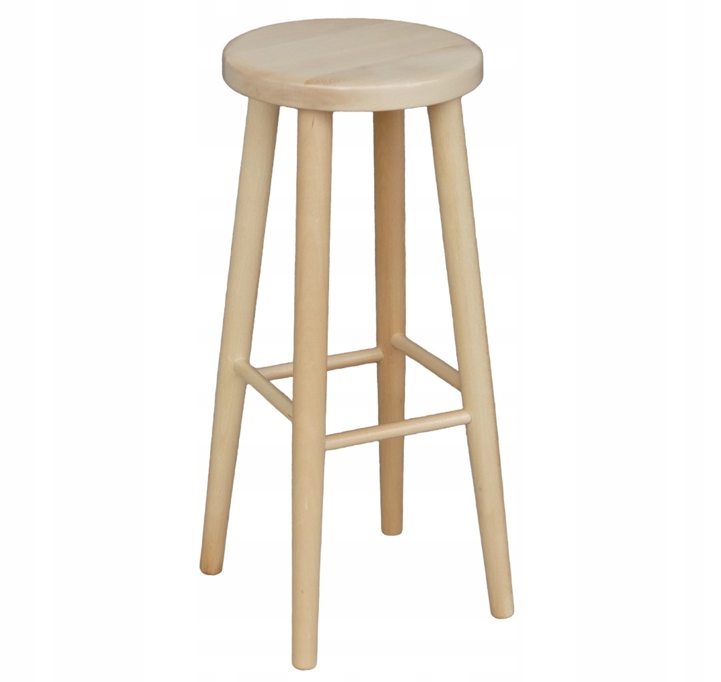 

Taboret Barowy 70 cm Bukowy Hoker Krzesło