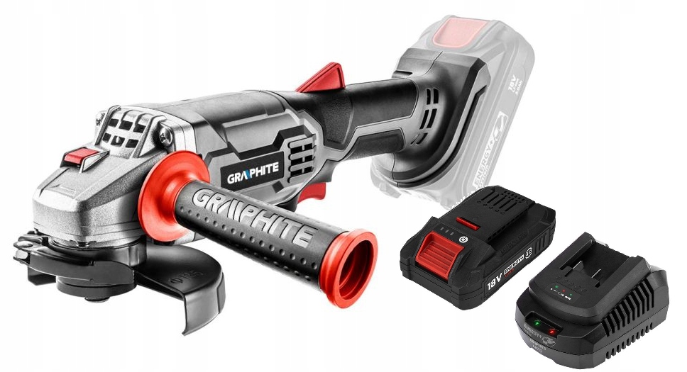 Graphite Úhlová Bruska 125 MM Akumulátor 4AH 58GE130 Komplet