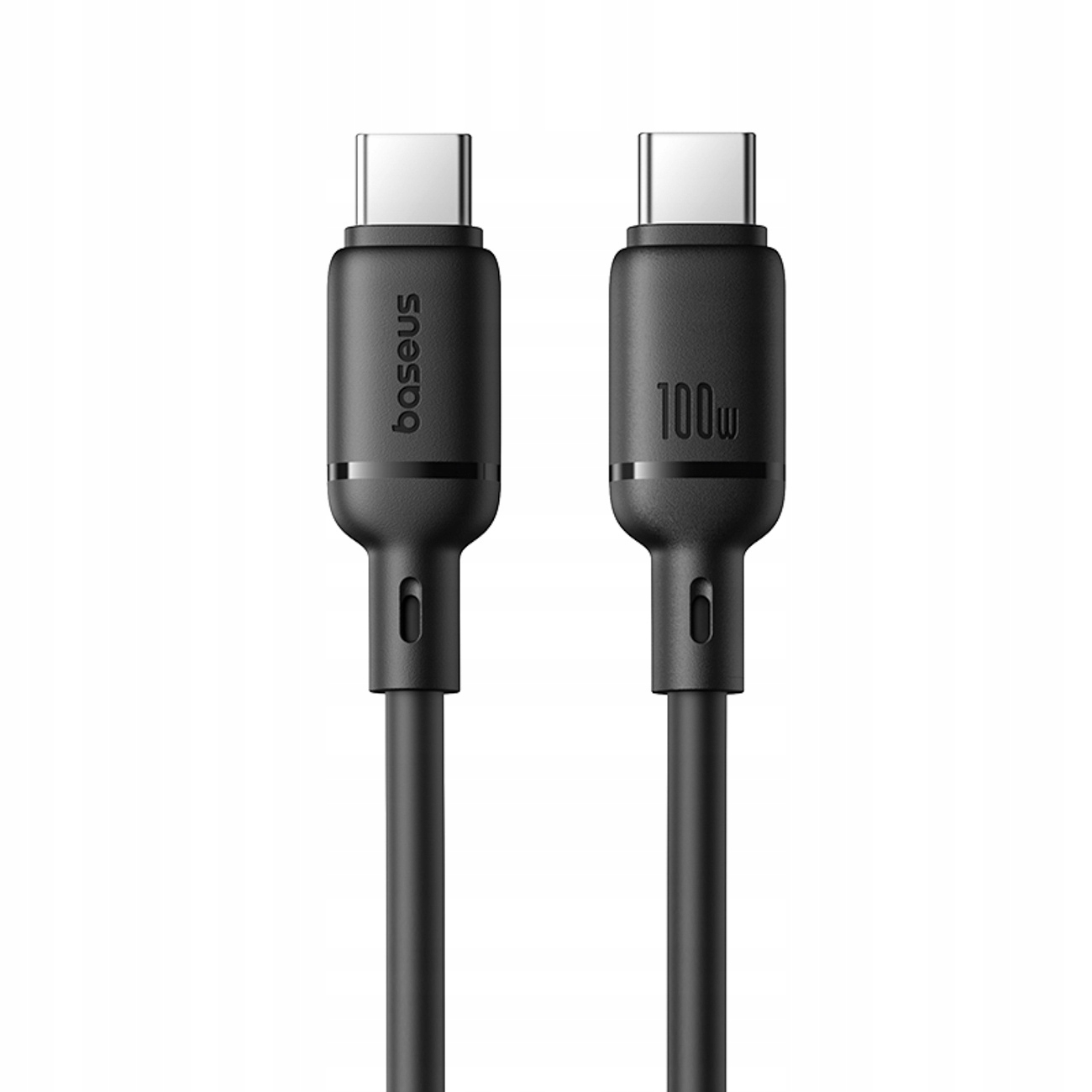 Kabel Baseus Silky Series 100W USB-C - USB-C 1m - czarny