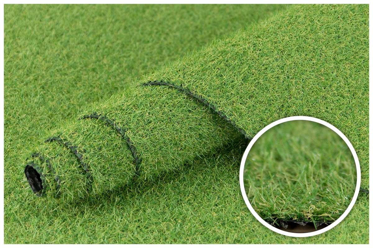 

1,5m Miękka Zewnetrzna Sztuczna Trawa Ogród Balkon