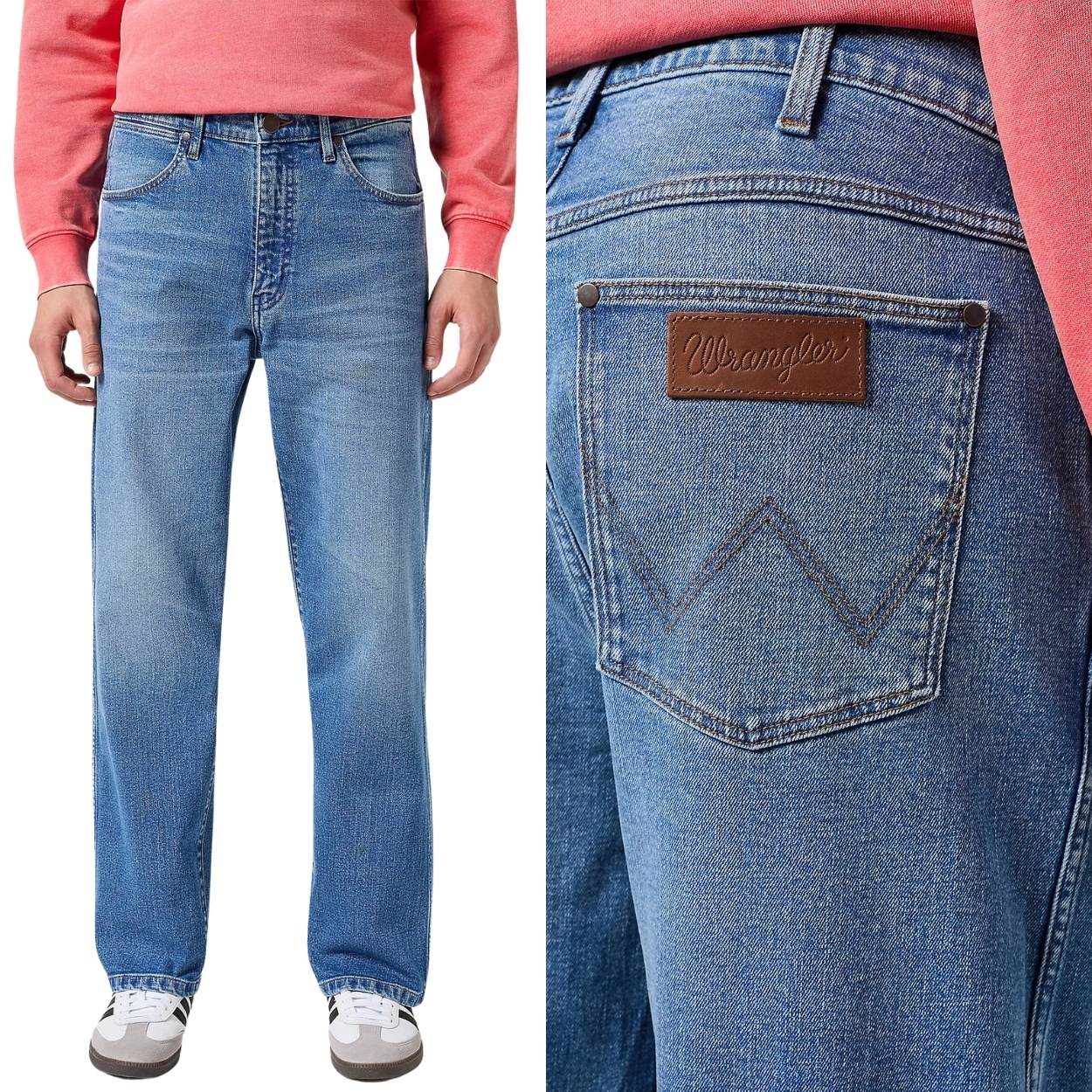 Wrangler Redding Guardian velmi volné jednoduché džínové kalhoty W32 L32
