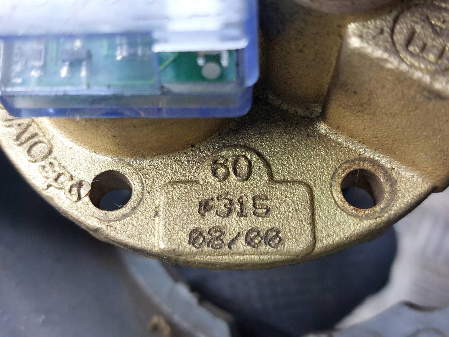 ZAWÓR WIELOZAWÓR ELEKTROZAWÓR BUTLI LPG LOVATO 315 Typ silnika Benzyna