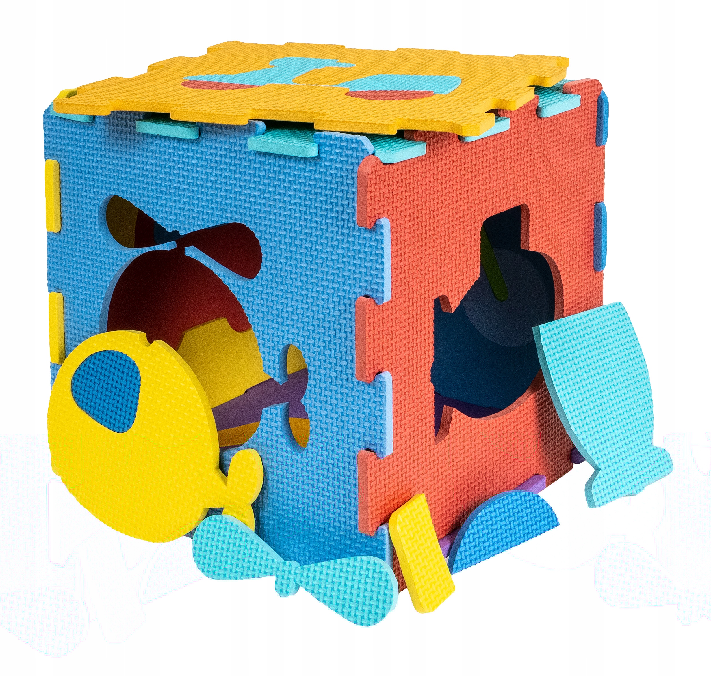 SMILY PLAY Puzzle mata piankowa edukacyjna duża Płeć chłopcy dziewczynki