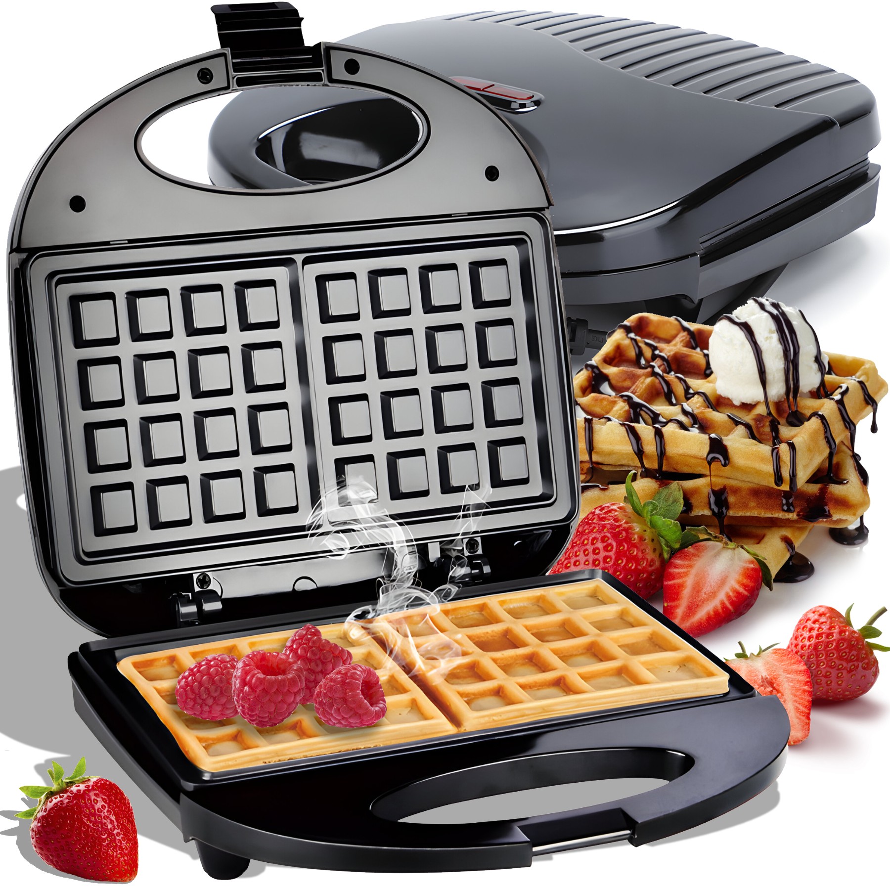 Sendvičovač Na Vaflovanie S Nepriľnavým Povrchom 2 Vafle 750 W