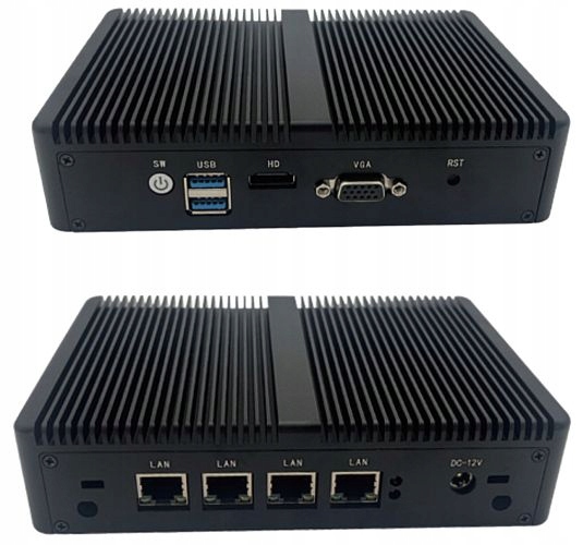Mini PC Intel N5095 4x2,5GbE i225 HDMI VPN Router W