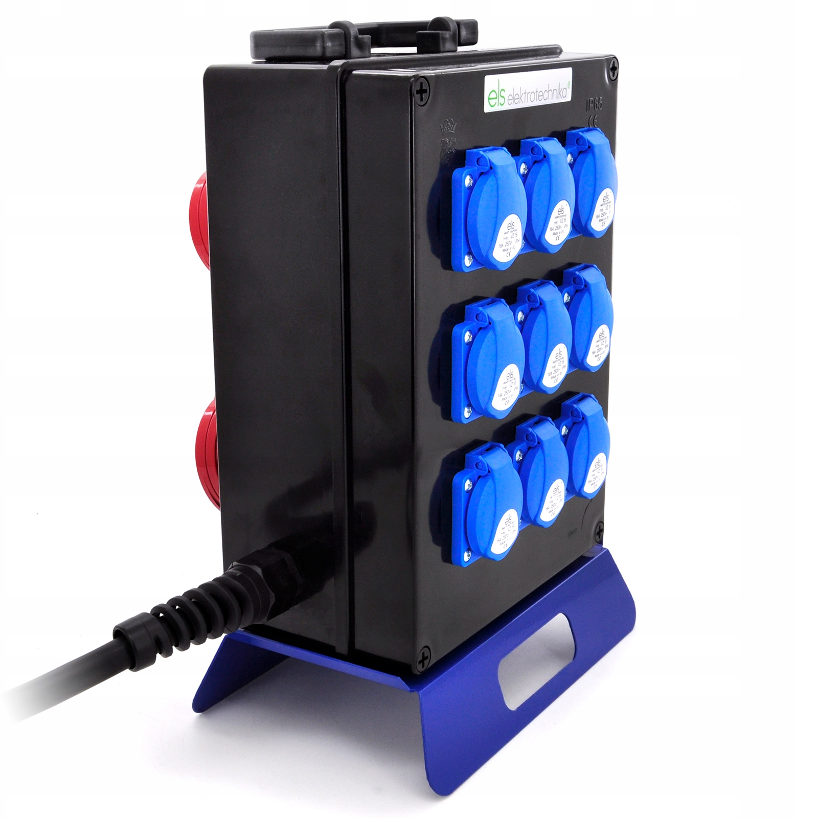 Stavební Rozvaděč Zabezpečený 2x32A 2x16A 9xGS +2m Opd 5G4 Přenosný