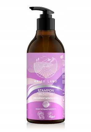 HAIRY LAND - SZAMPON - WEGAŃSKIE WINOGRONO
