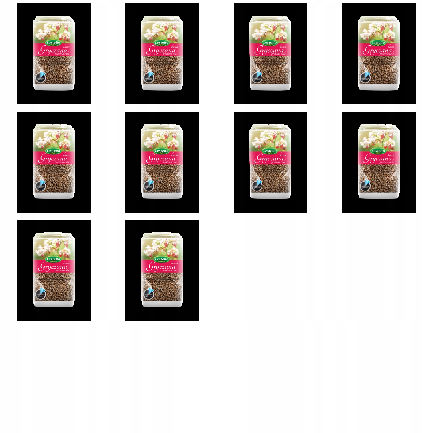 Levně 10 x 500 g Lestello pražená pohanková kaše Karton