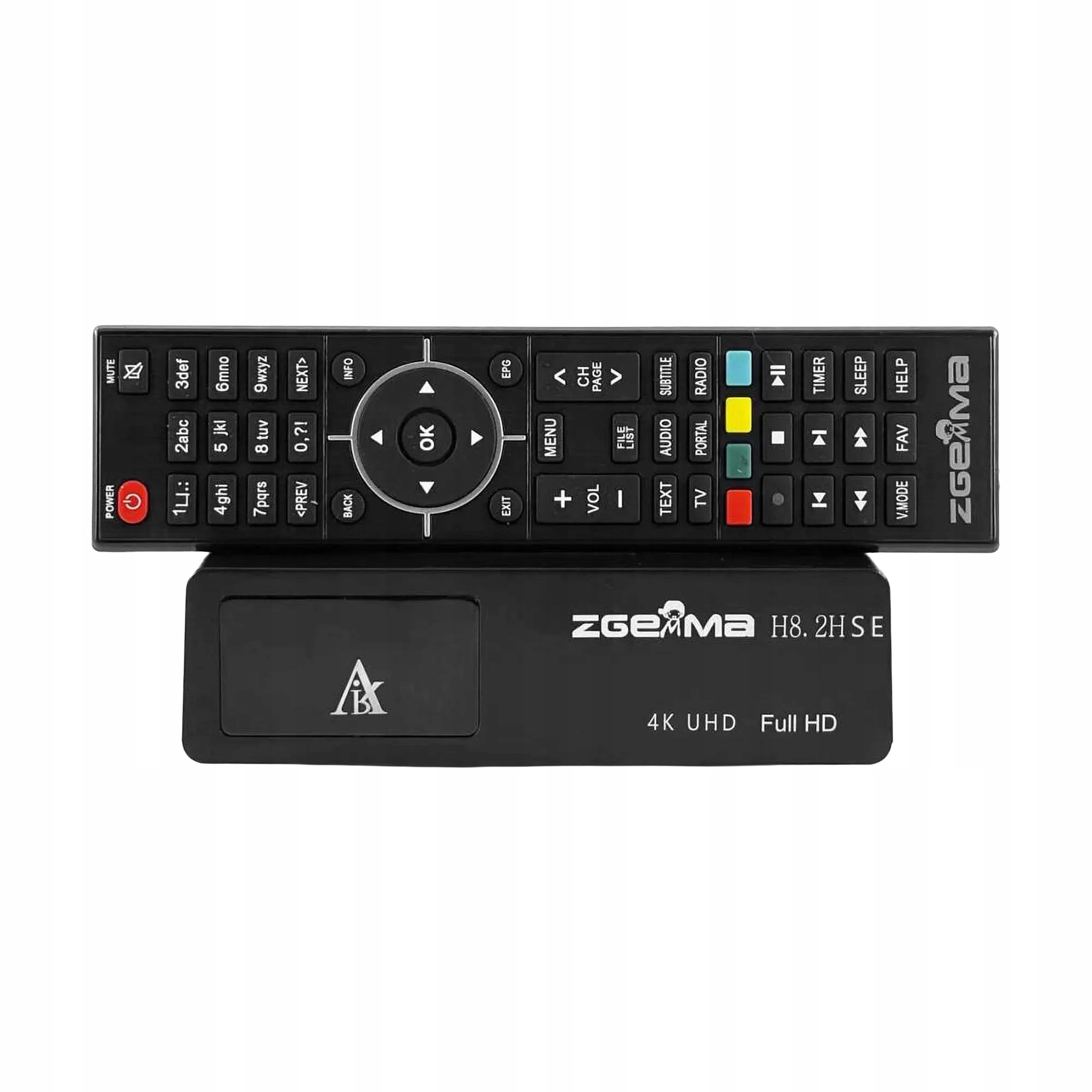 Tuner combo Zgemma H8. 2H Plus Dvb- S2X Dvb- C H. 265 Hevc Youtube Air Cn