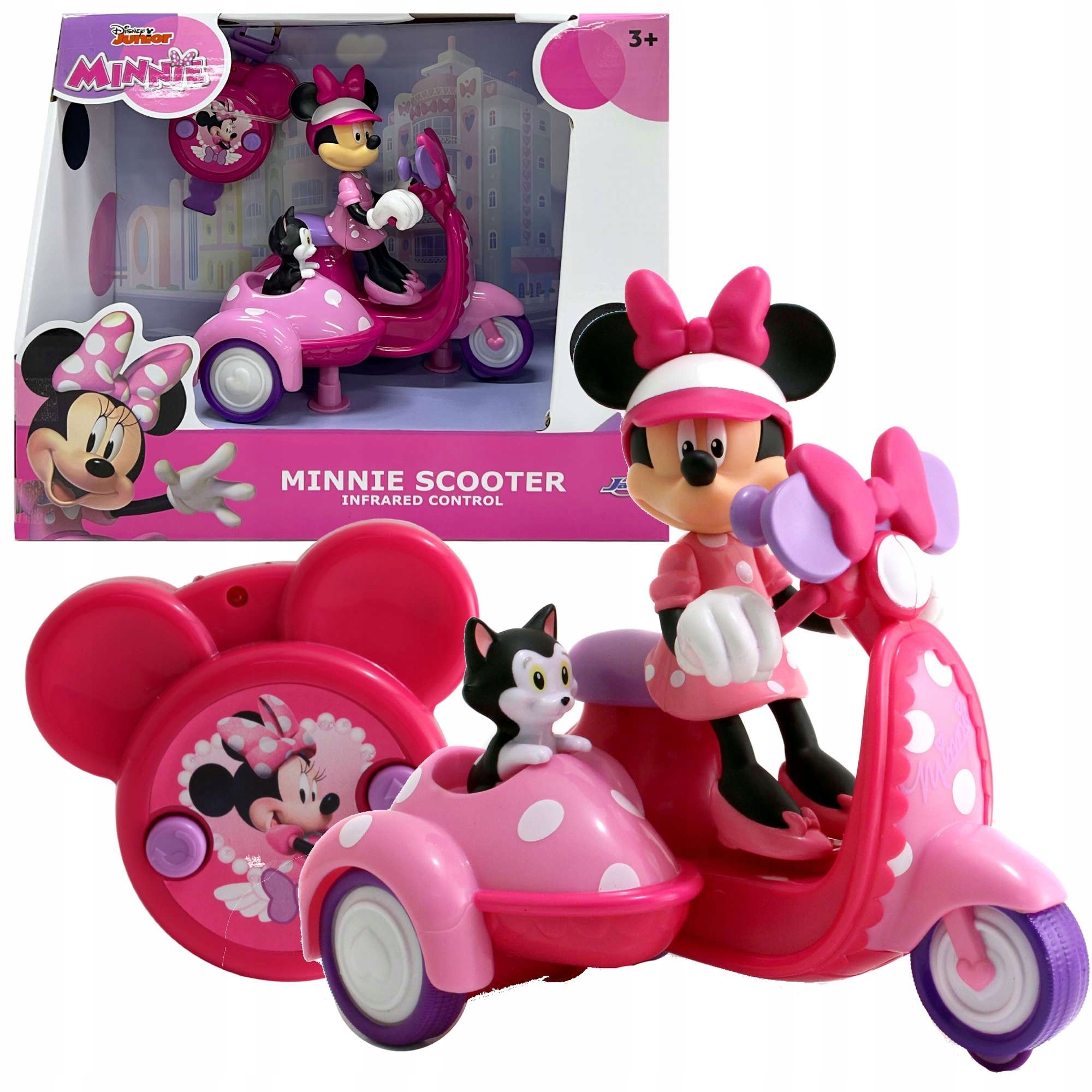 

Disney Myszka Minnie Zdalnie Sterowany Skuter Rc
