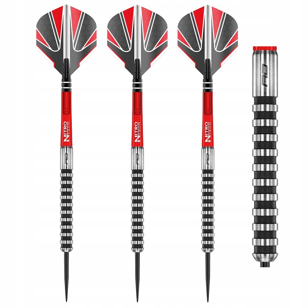 Profesjonalne lotki do darta Red Dragon Javelin Black 24 gr