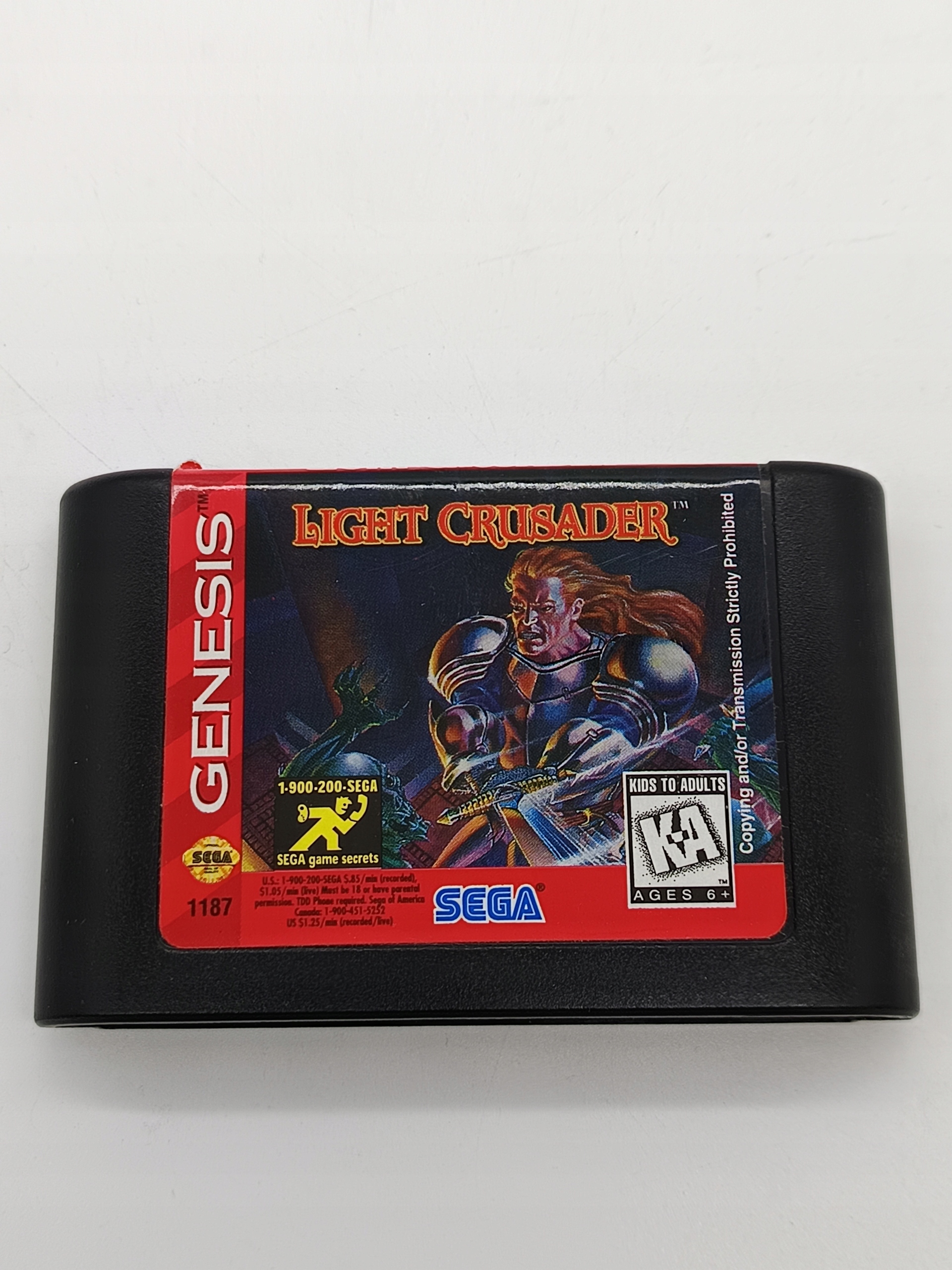 Light Crusader SEGA Genesis Megadrive в коробке NTSC