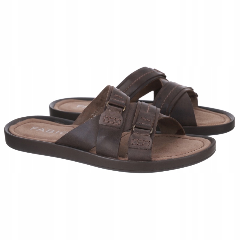 Pánské pantofle Fabio 0514 Bk/Mk VEL.43